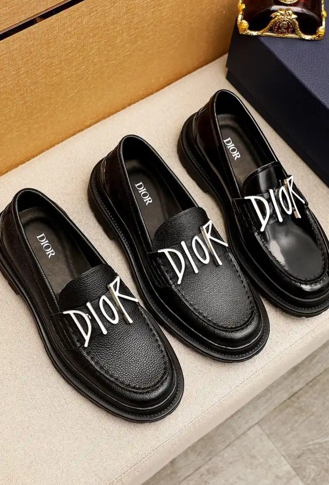 hype Christian Dior Leather Shoes