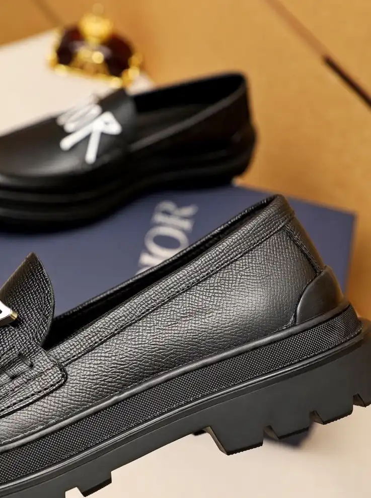 hype Christian Dior Leather Shoes