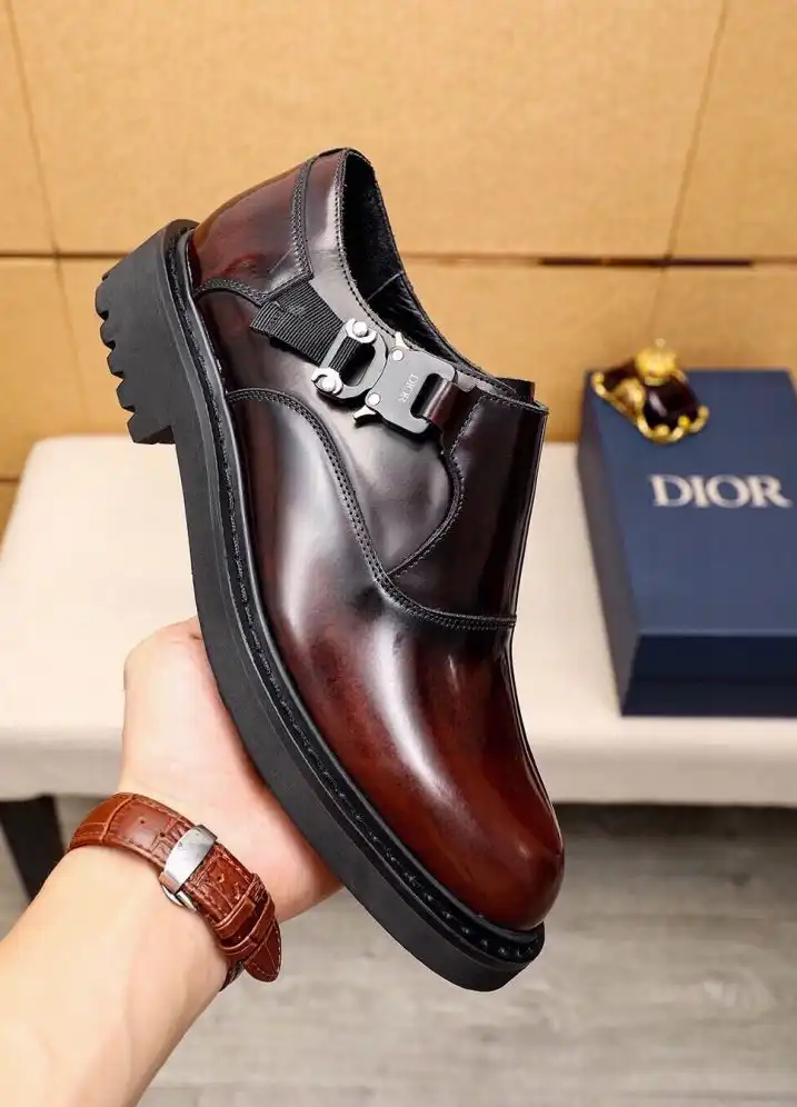 hype Christian Dior Leather Shoes