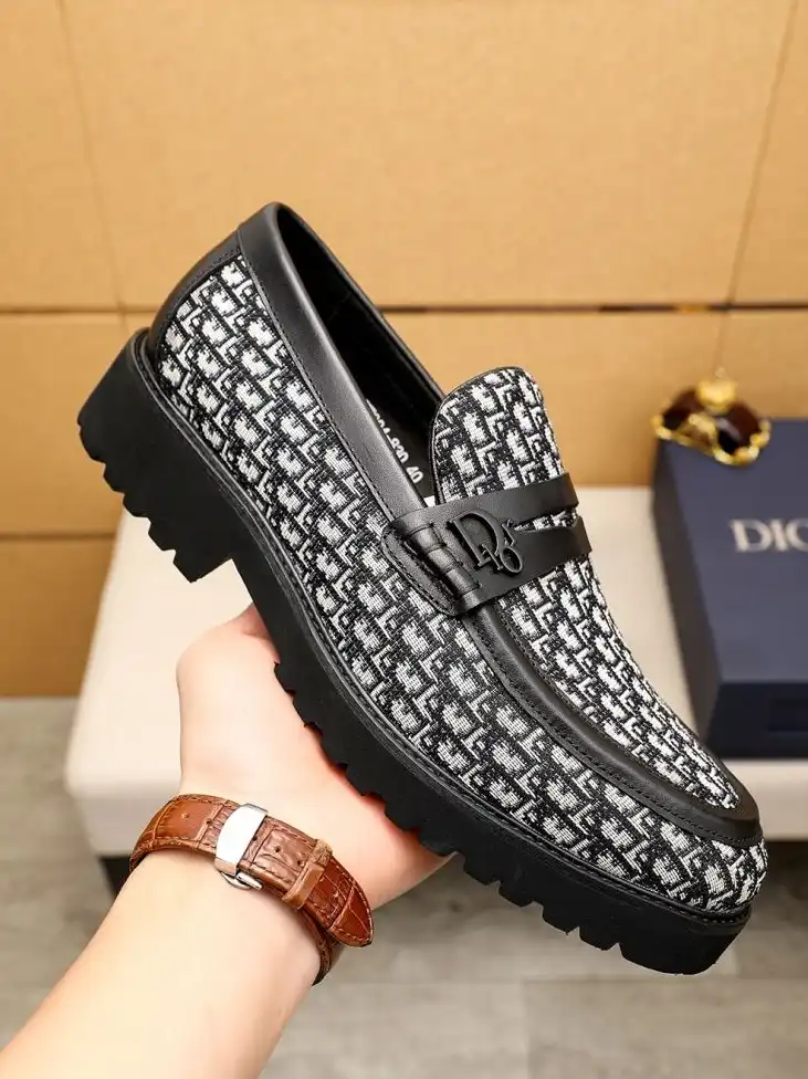 hype Christian Dior Leather Shoes