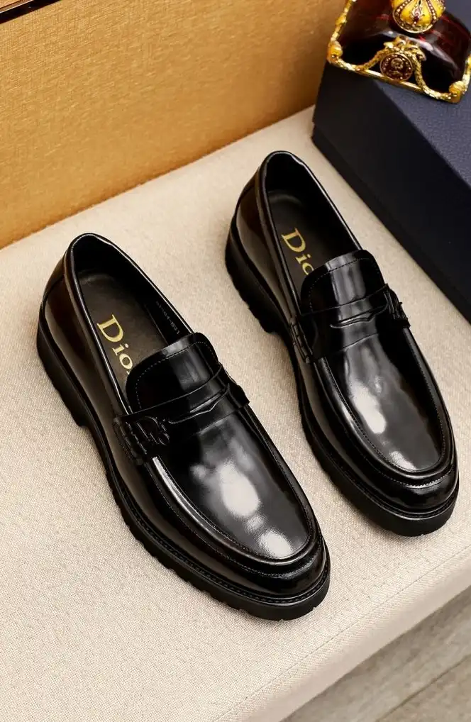 hype Christian Dior Leather Shoes