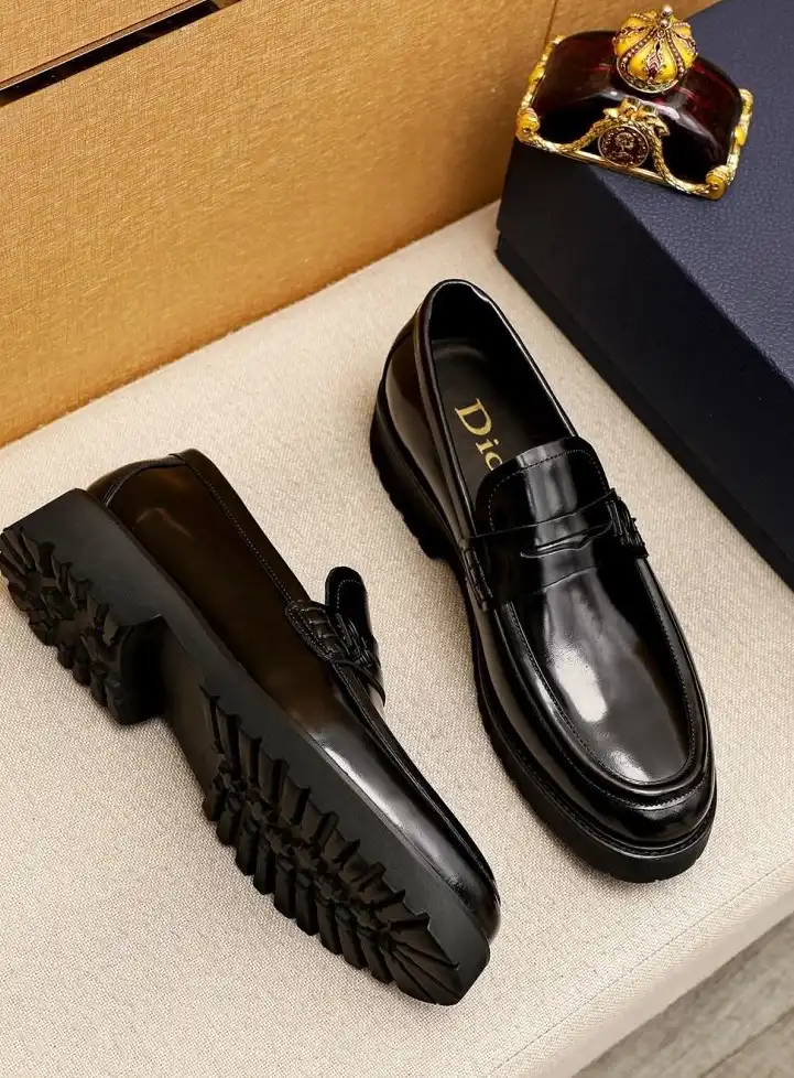 hype Christian Dior Leather Shoes