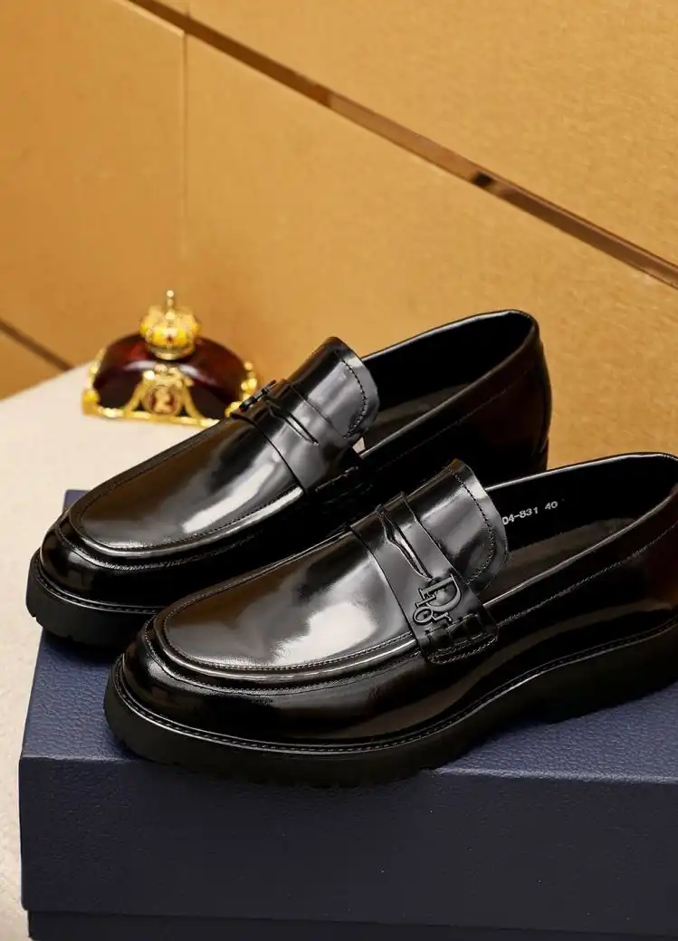 hype Christian Dior Leather Shoes