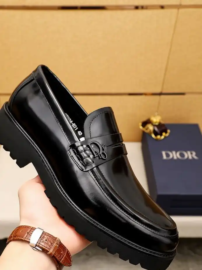 hype Christian Dior Leather Shoes