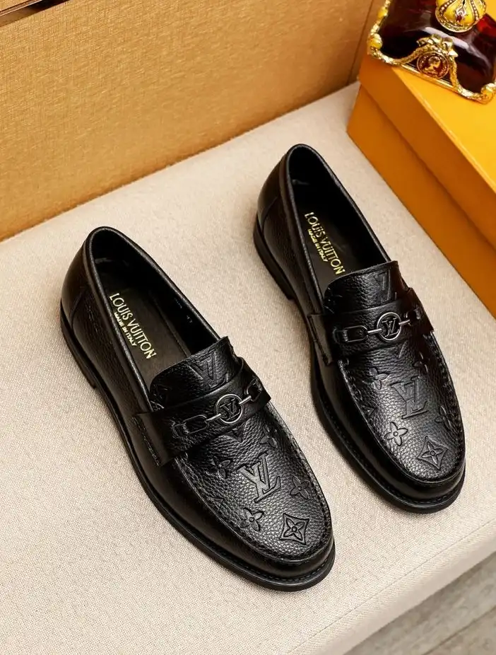 hype LV Leather Shoes