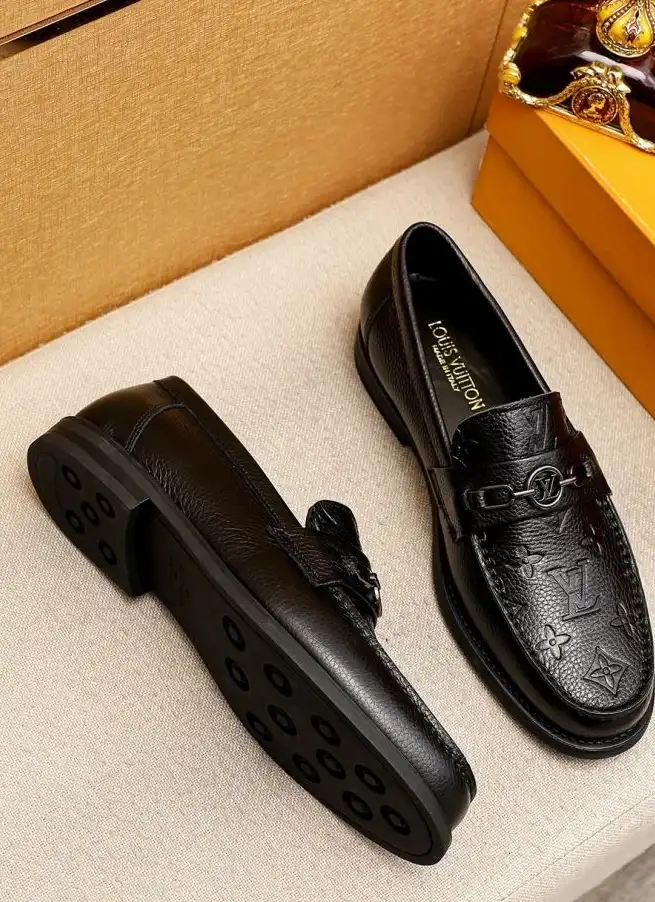 hype LV Leather Shoes