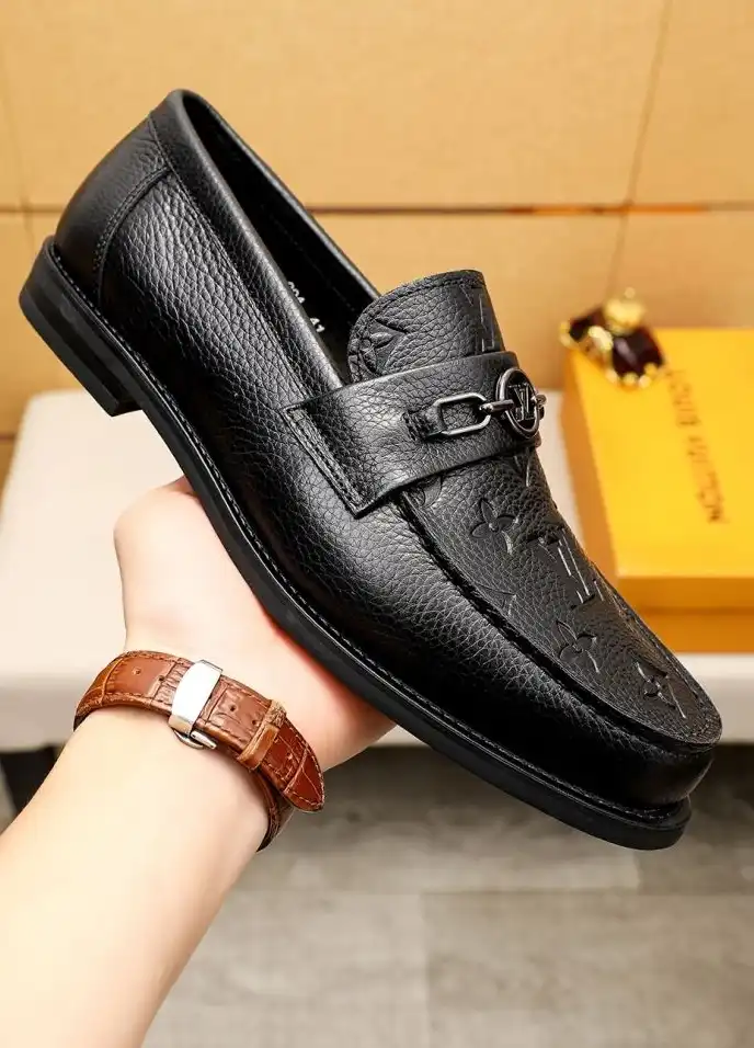 hype LV Leather Shoes