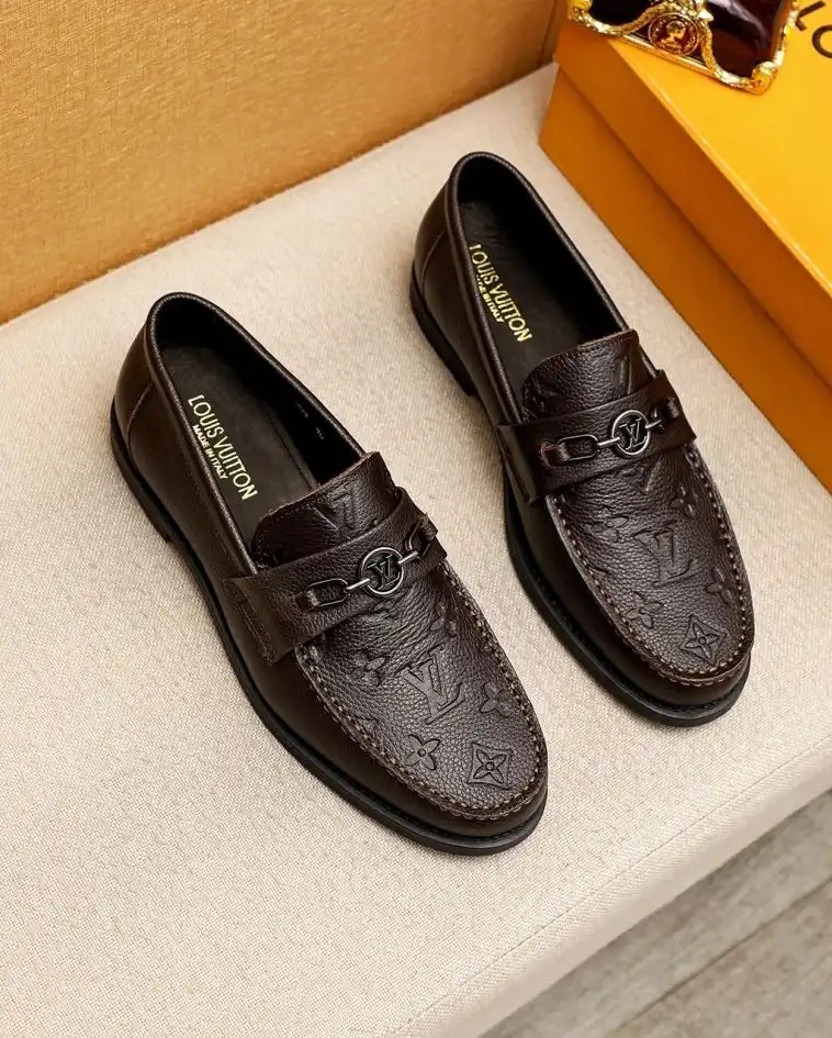 hype LV Leather Shoes