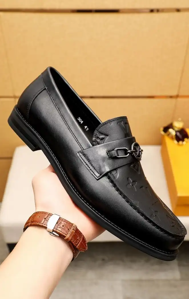 hype LV Leather Shoes