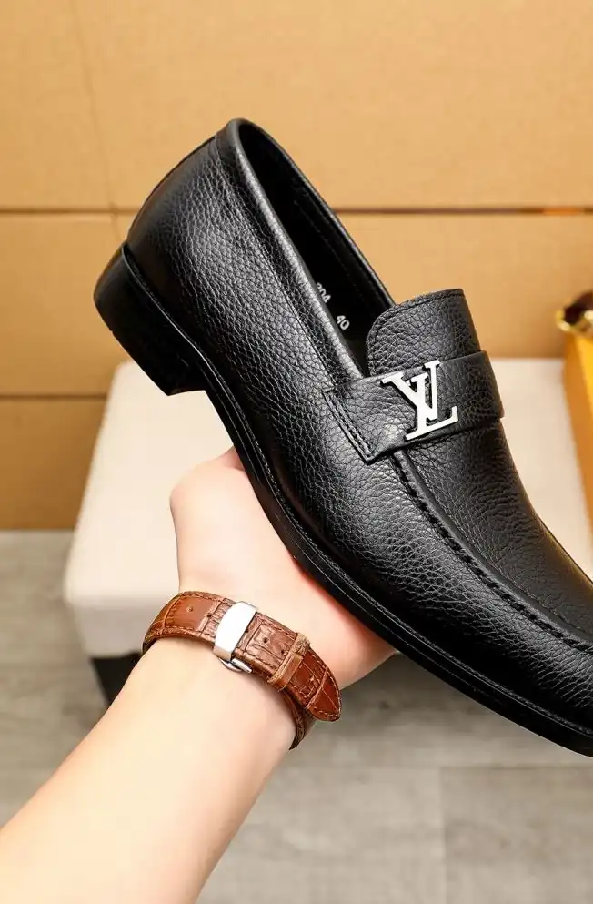 hype LV Leather Shoes