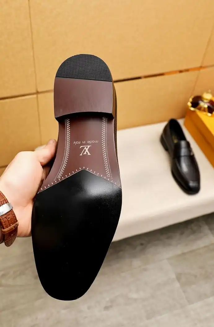 hype LV Leather Shoes