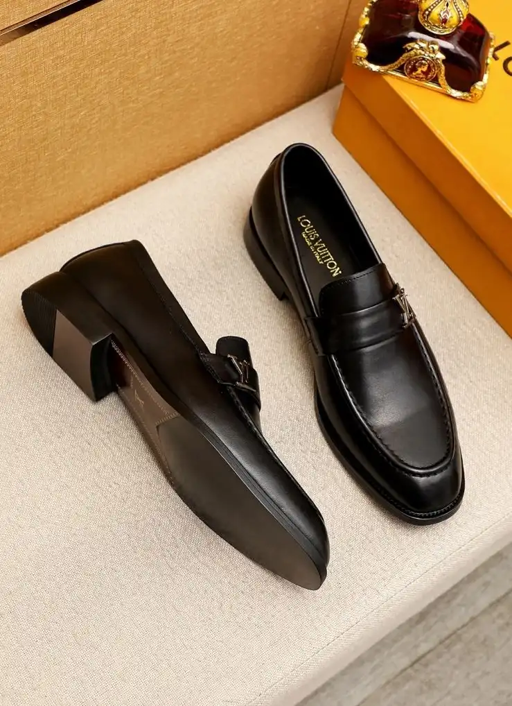 hype LV Leather Shoes