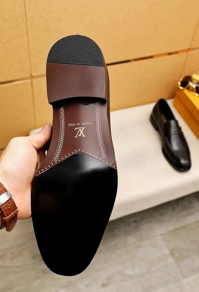 hype LV Leather Shoes