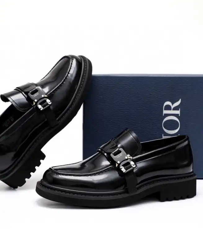 hype Christian Dior Leather Shoes