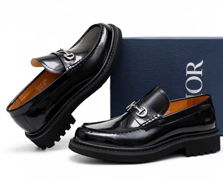 hype Christian Dior Leather Shoes