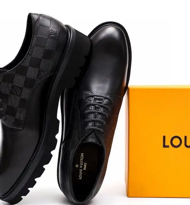 hype LV Leather Shoes