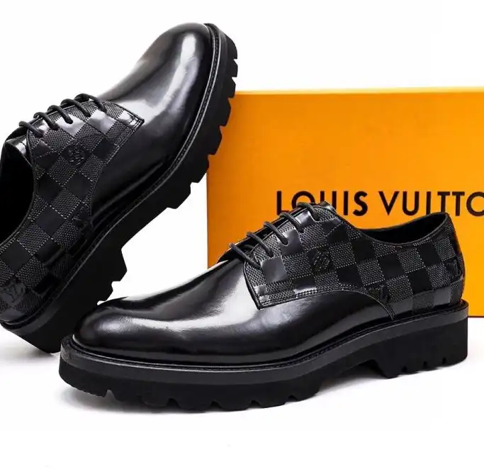 hype LV Leather Shoes