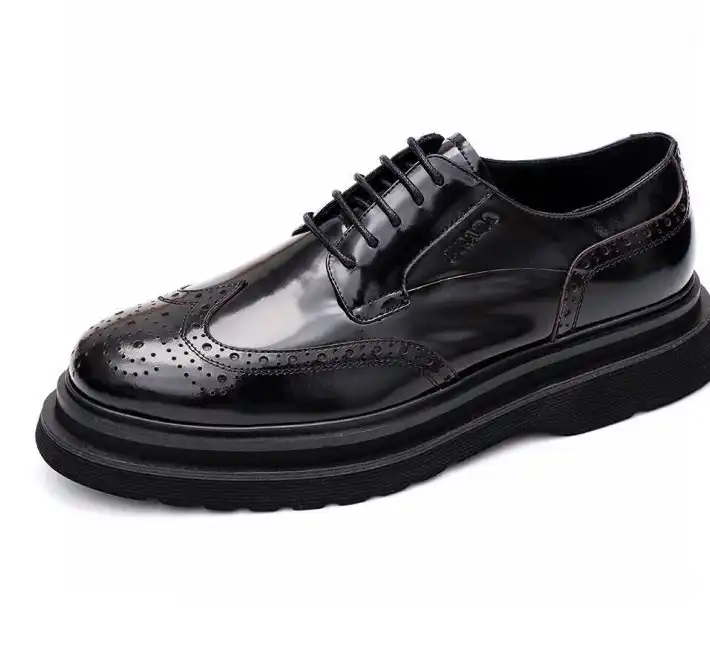 hype Prada Leather Shoes