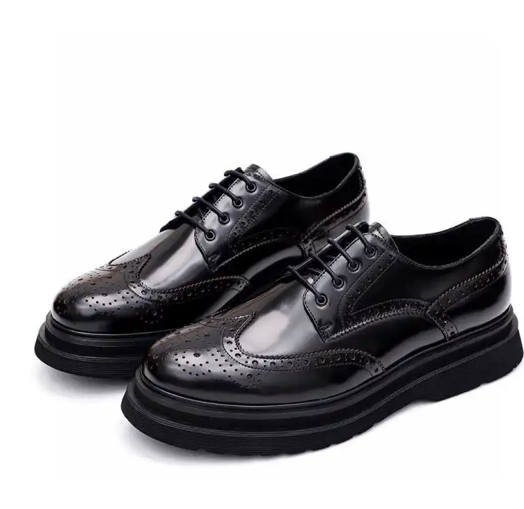 hype Prada Leather Shoes