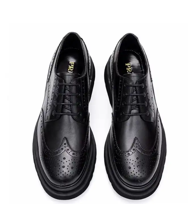 hype Prada Leather Shoes