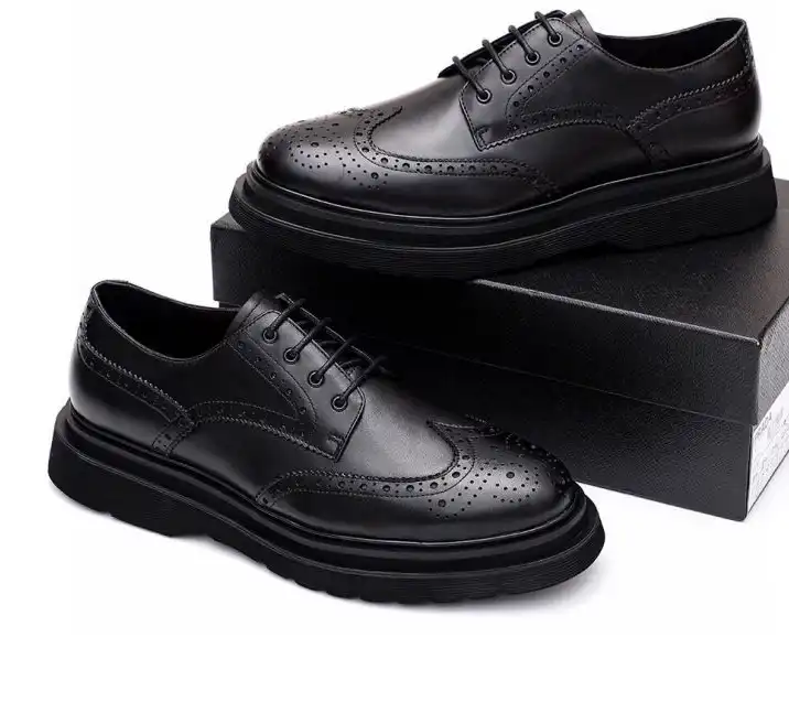 hype Prada Leather Shoes