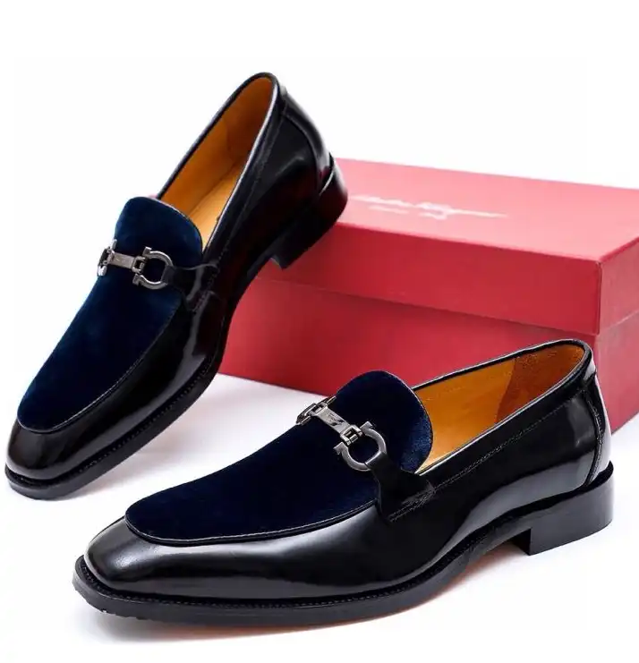 hype Ferragamo Leather Shoes