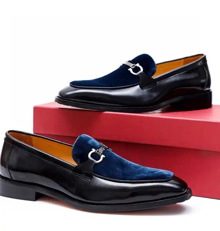 hype Ferragamo Leather Shoes