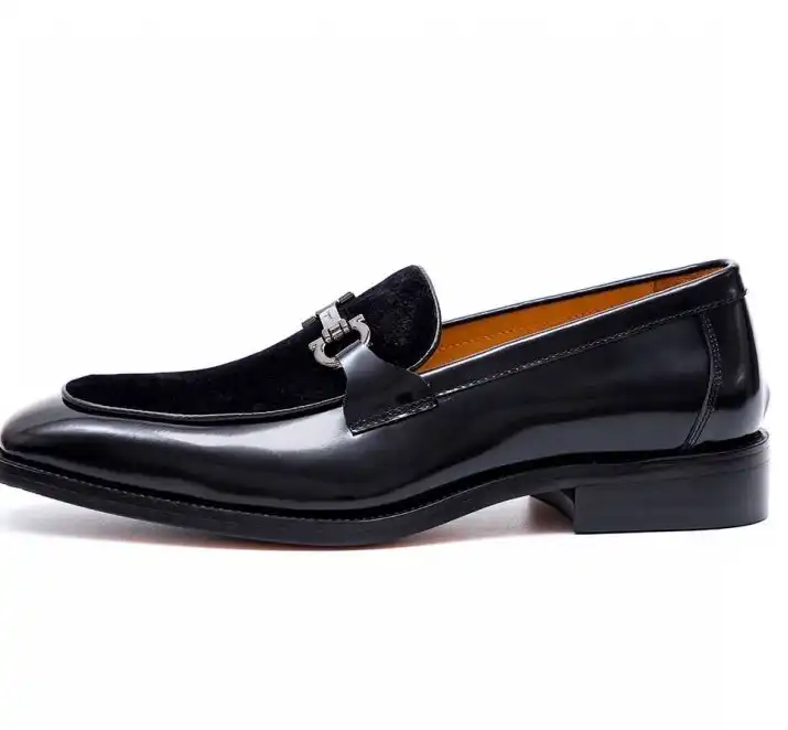 hype Ferragamo Leather Shoes