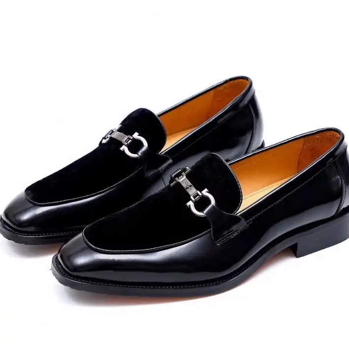 hype Ferragamo Leather Shoes