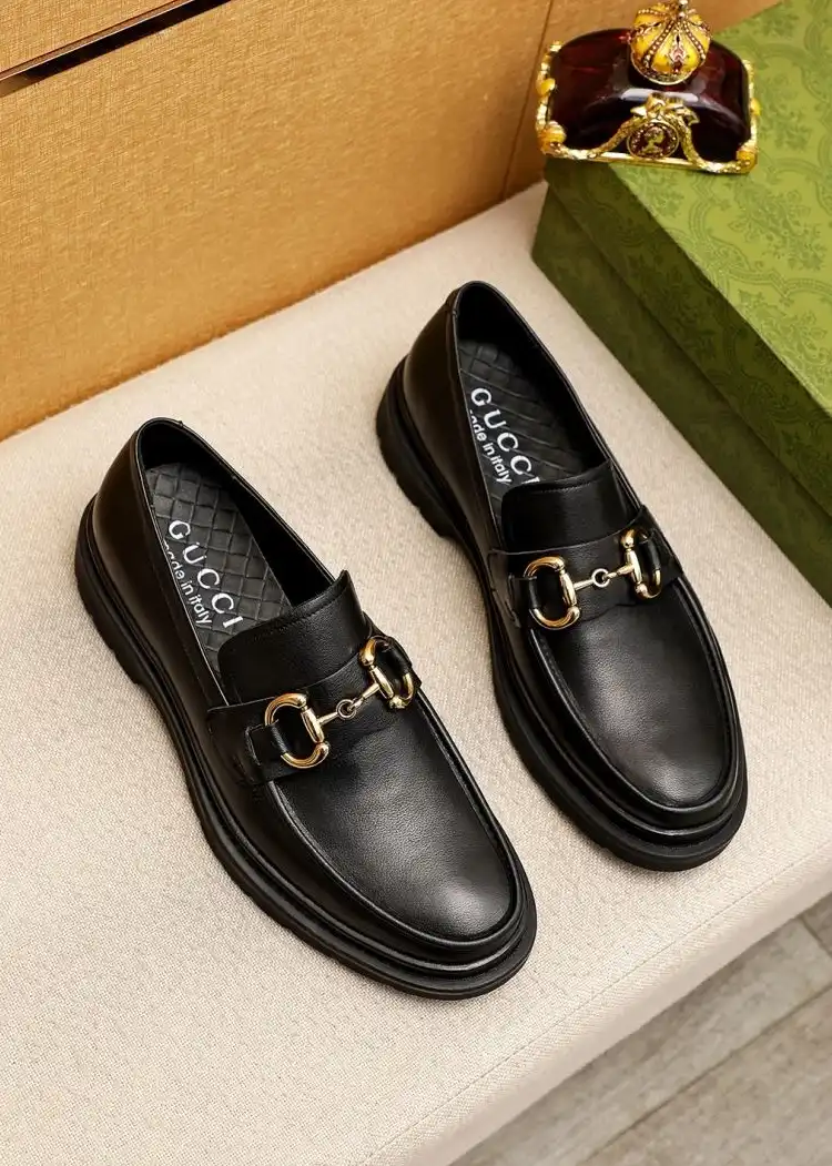 hype Gucci Leather Shoes