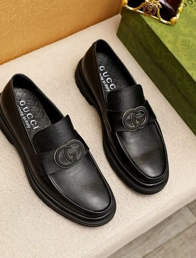 hype Gucci Leather Shoes