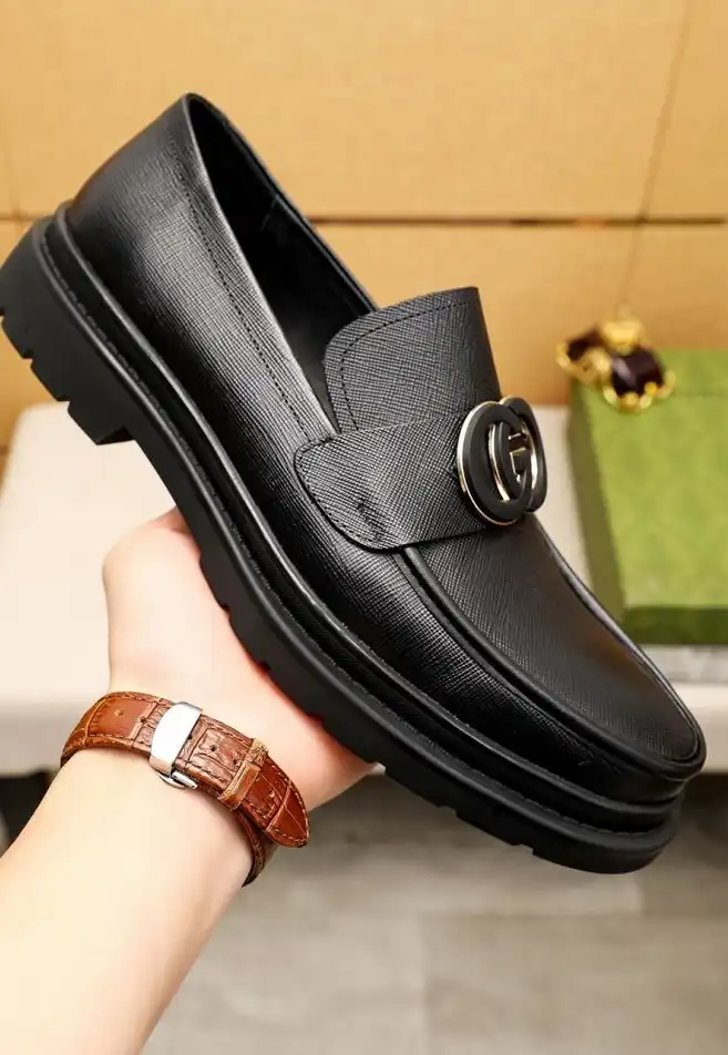 hype Gucci Leather Shoes