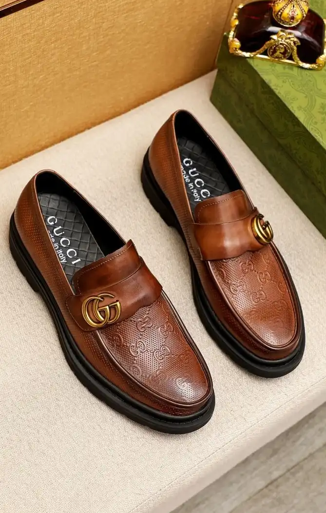 hype Gucci Leather Shoes