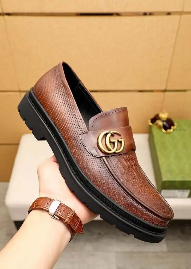 hype Gucci Leather Shoes