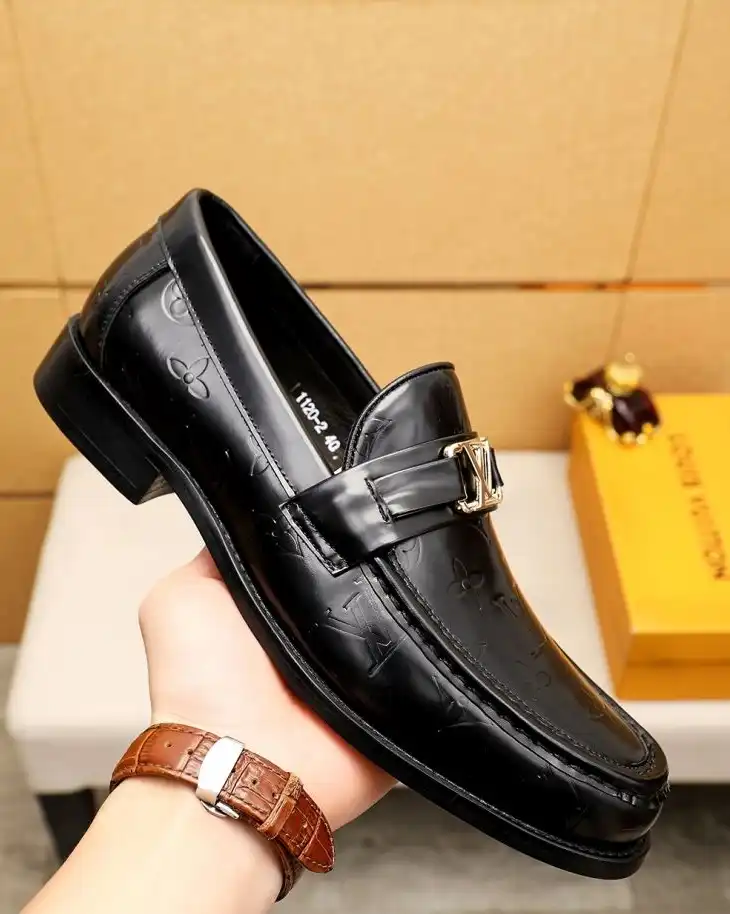 hype LV Leather Shoes