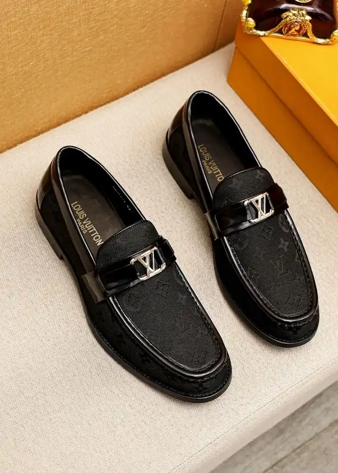 hype LV Leather Shoes