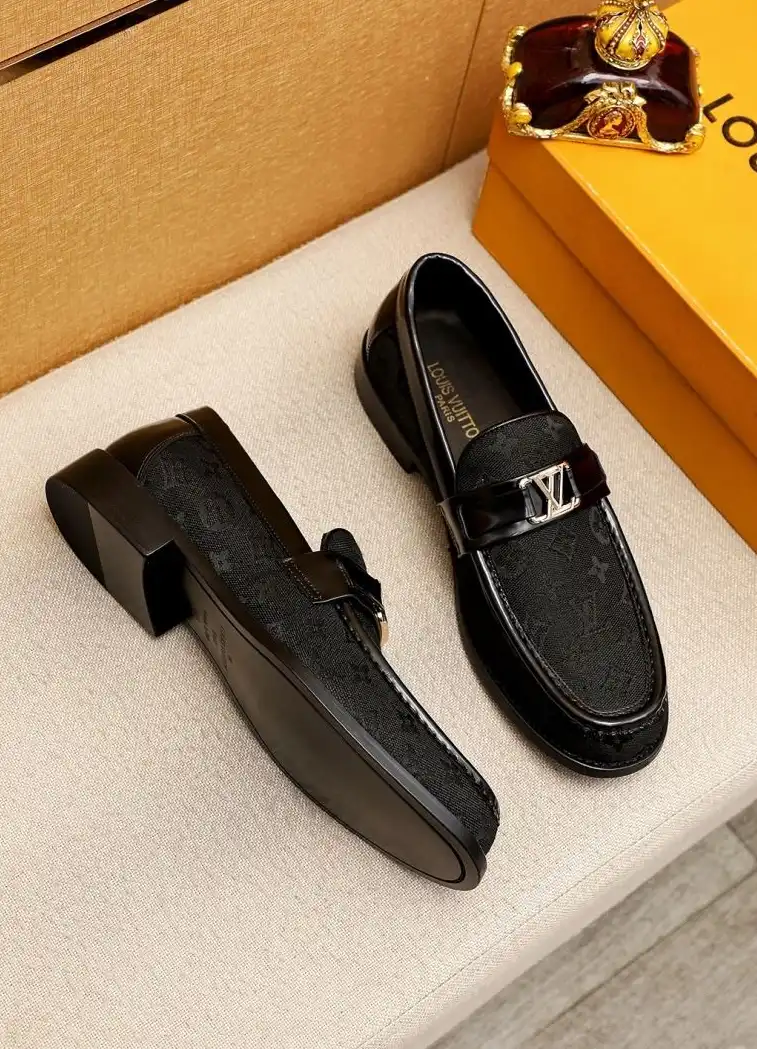 hype LV Leather Shoes