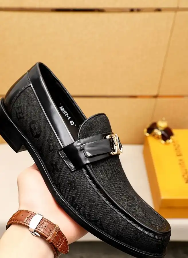 hype LV Leather Shoes