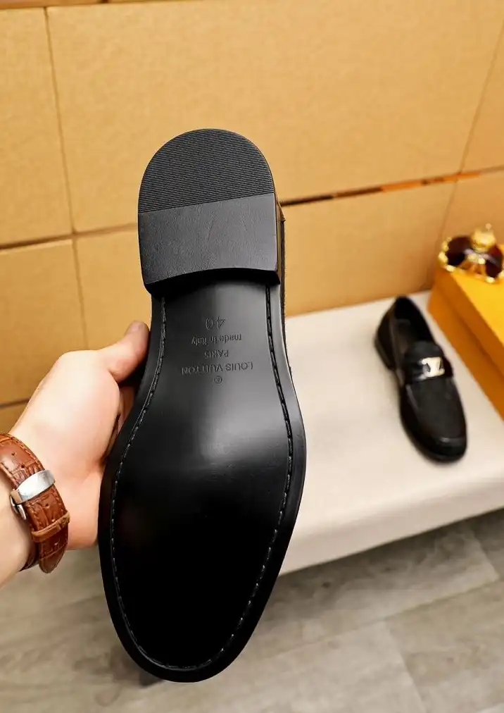 hype LV Leather Shoes