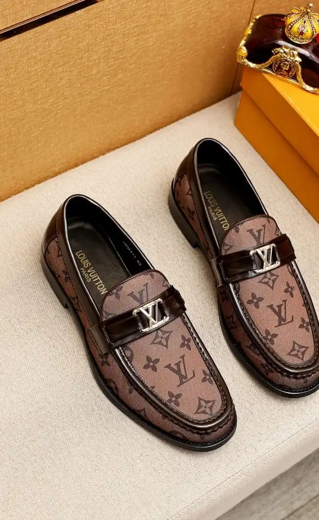 hype LV Leather Shoes