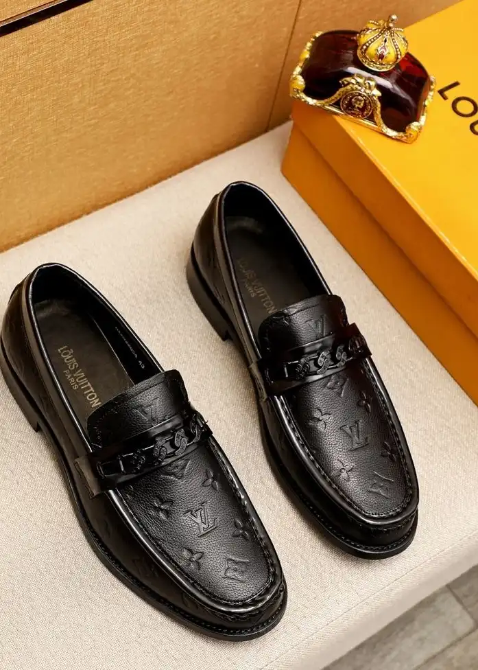 hype LV Leather Shoes