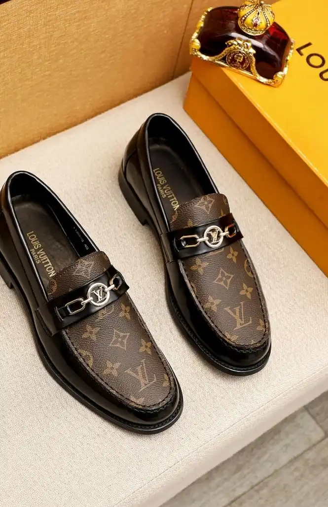 hype LV Leather Shoes