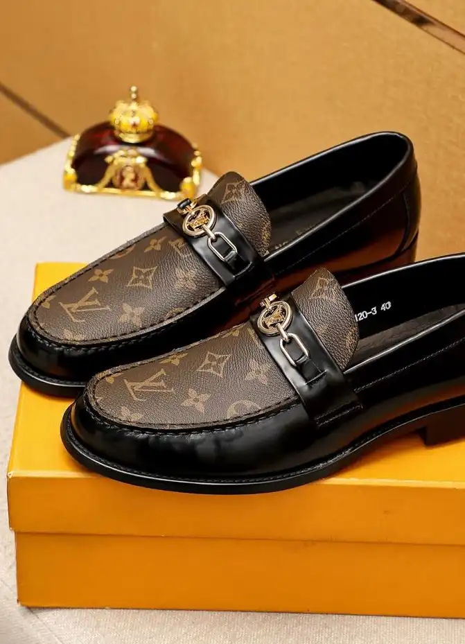 hype LV Leather Shoes