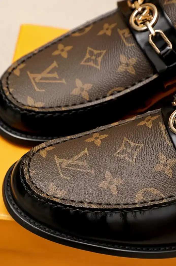 hype LV Leather Shoes