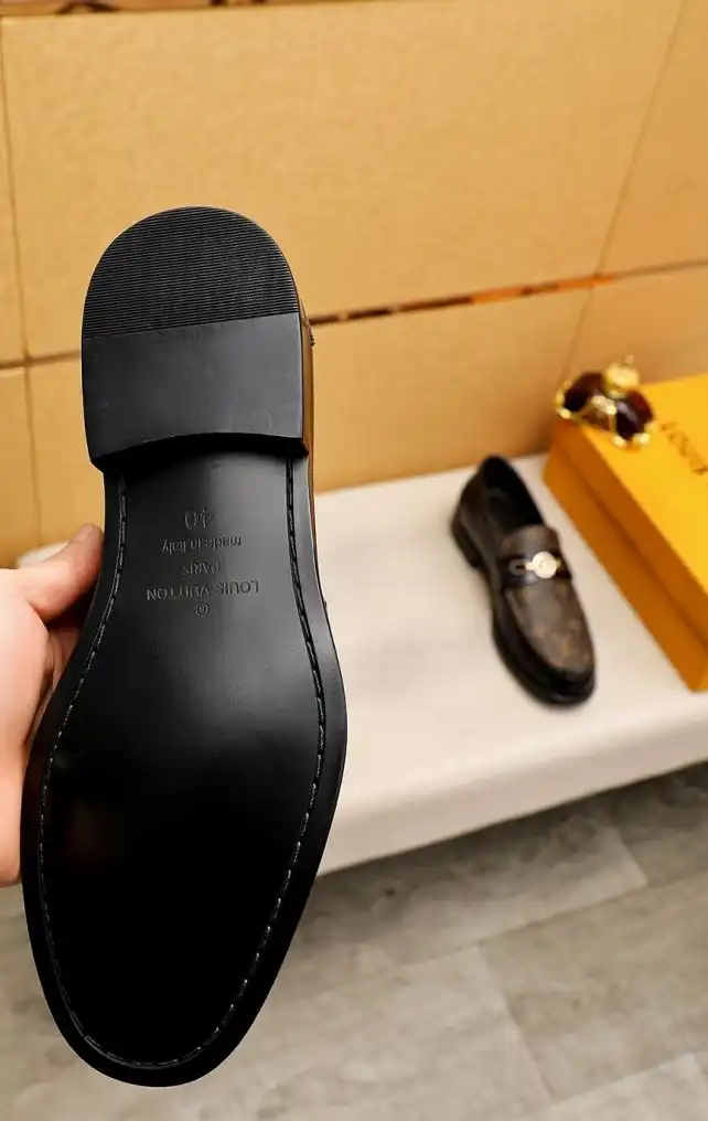 hype LV Leather Shoes