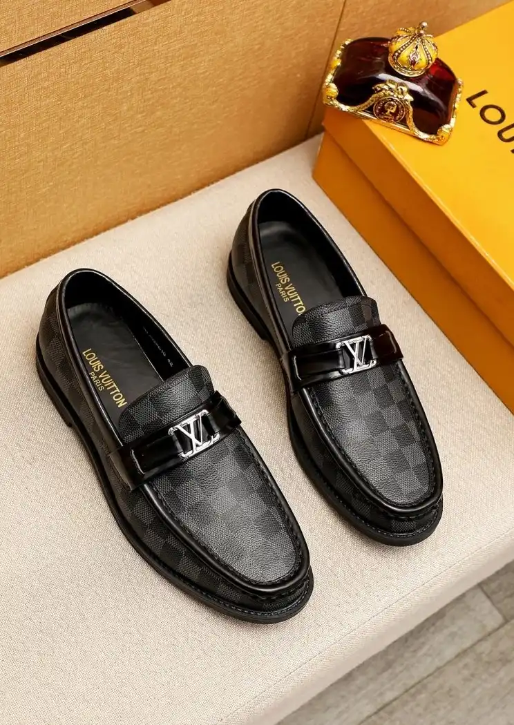 hype LV Leather Shoes