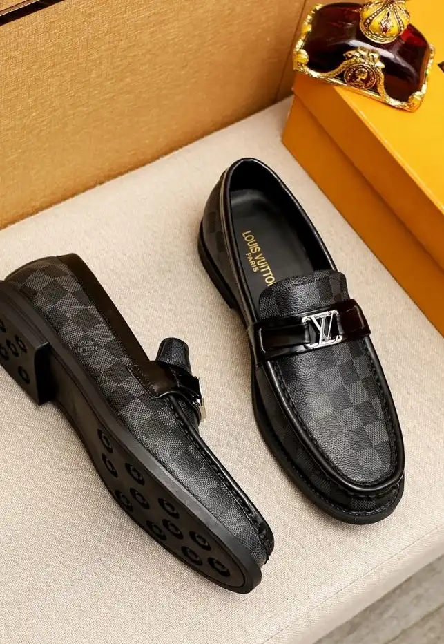 hype LV Leather Shoes