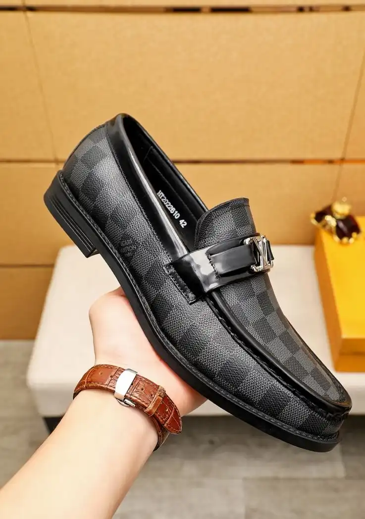 hype LV Leather Shoes