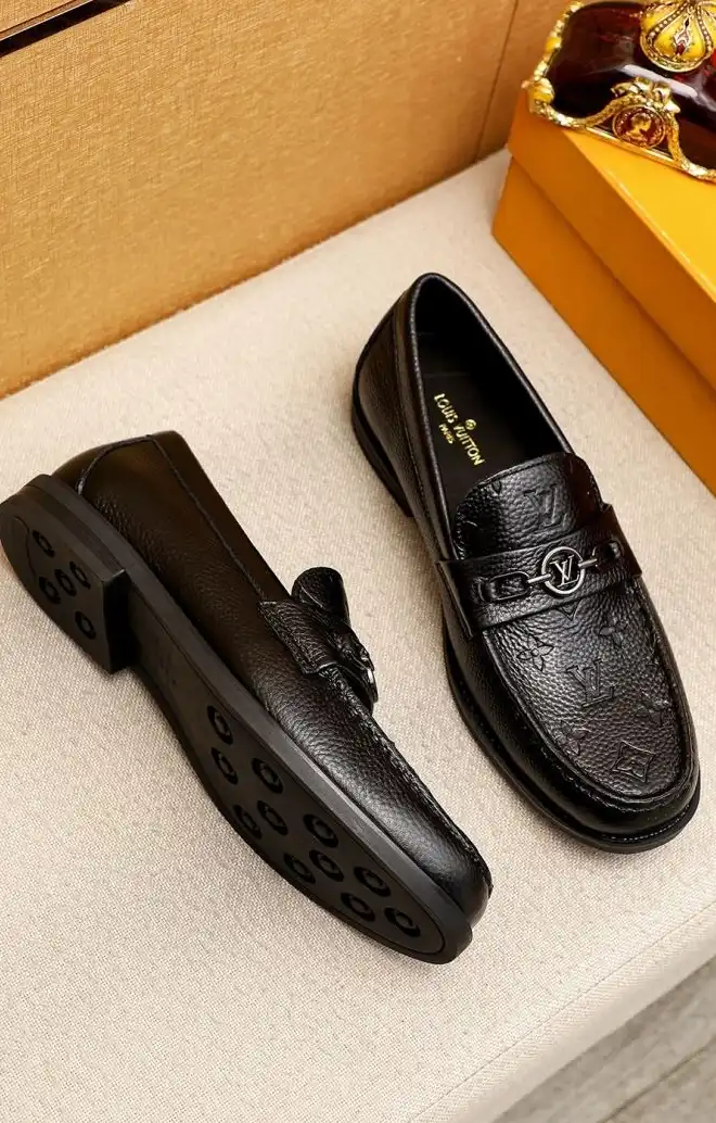 hype LV Leather Shoes