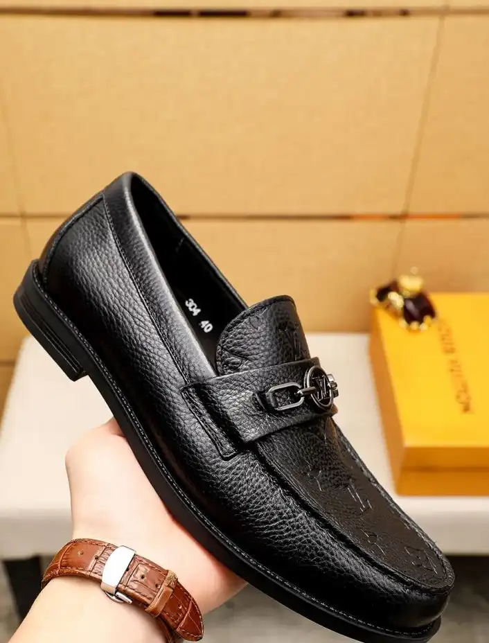 hype LV Leather Shoes